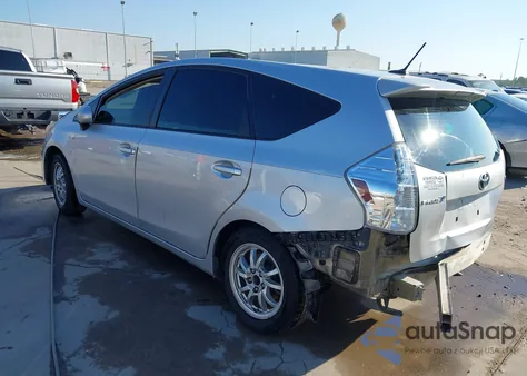 2013 Toyota Prius V Three из США, поврежденный, VIN JTDZN3EU1D3285785